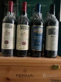 Lotto grandi vini italiani