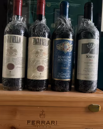 Lotto grandi vini italiani