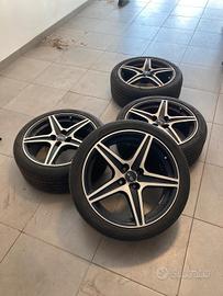 set cerchi in lega OZ 17 Fiat Punto Mini Alfa Mito