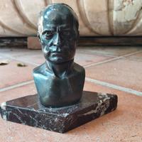 busto originale epoca patina marmo grandezz cm 16