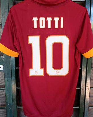 Maglia AS Roma 2014 2015 Totti Nike originale 