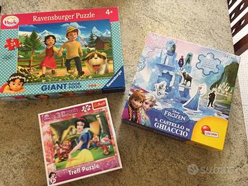 Gioco Disney Frozen puzzle Heidi puzzle 3D