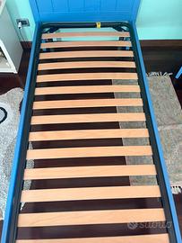 Rete a doghe 90x200 e materasso bambù 90x200