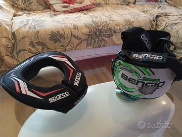 Paracostole e collare kart