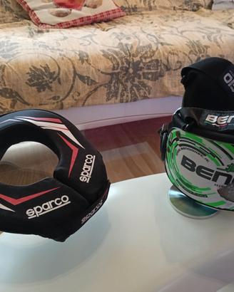 Paracostole e collare kart