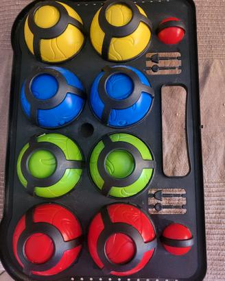 set di bocce 8n plastica colorate