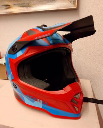 acerbis casco motocross bambino 10/12 anni