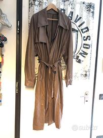 impermeabile uomo in ecopelle