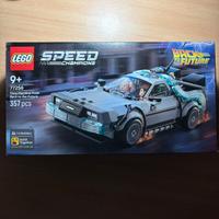 Lego time machine from back to the future