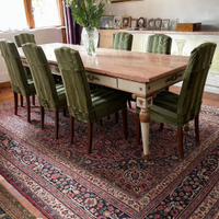 Grande tavolo stile Impero marmo Rosa Portogallo