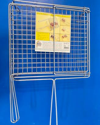 griglia inox x barbecue ribaltabile 