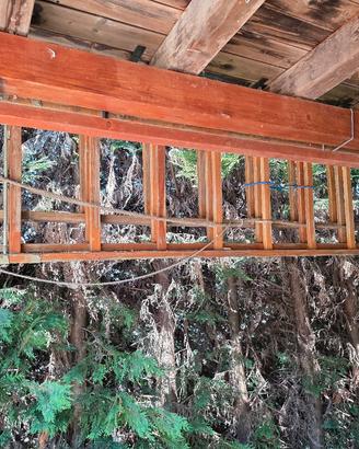 scala in legno