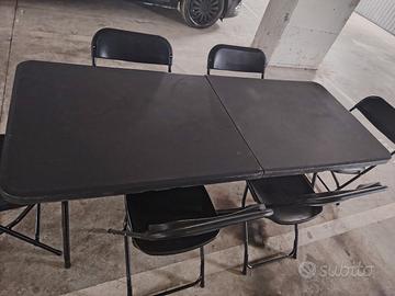 tavolo e 6 sedie 