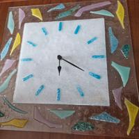 Orologio da parete in vetro