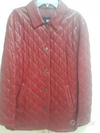 giubbino in pelle Burberry 