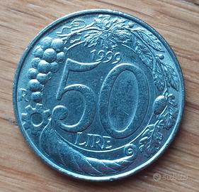 Monete da 50 lire - ultimo conio