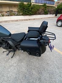 Honda rebel 500  borse con supporto  e sissybar