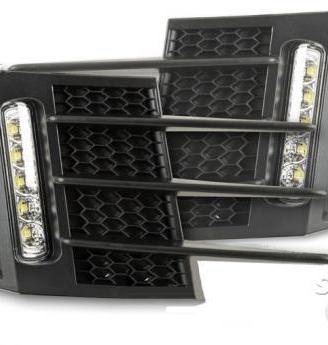 Fari LUCI DIURNE LED con GRIGLIE VW GOLF 6 GTI