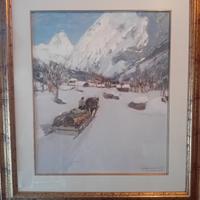 Dipinto OTTORINO CAMPAGNARI 60 x 50 olio