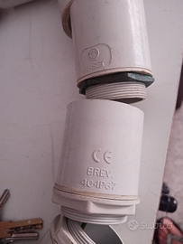 Raccordo tubo scatola ip67 diam.40