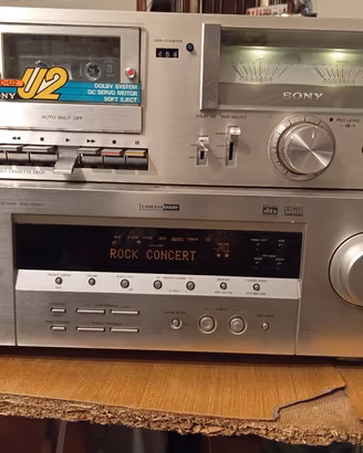 Sintoampli Yamaha RX -V357/Cassette Deck Sony 
