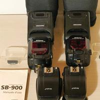  2 flash  Nikon SB 900