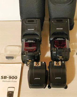  2 flash  Nikon SB 900