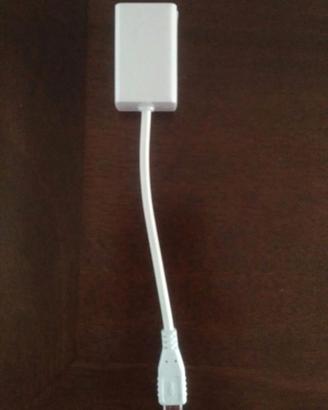 Adattatore ethernet per tutti Smartphon e Tablet