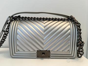 Borsa Marc Ellis argento