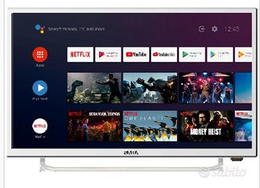 TV  HD 24 pollici silver