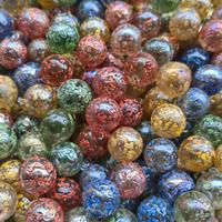 150 biglie di vetro 1.6cm vintage anni 70 80 90 