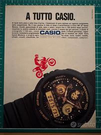 Pubblicità Casio Speed Memory 700 originale 1991 v