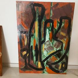 Acrilico su legno 50x70