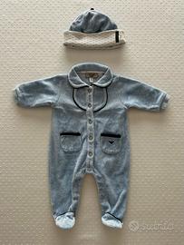 Set Nascita Tutina e Cappellino Armani Baby