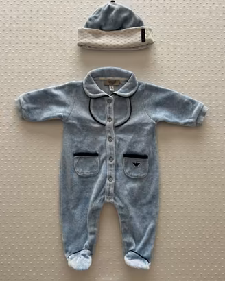 Set Nascita Tutina e Cappellino Armani Baby