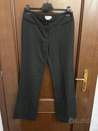 Pabtalone gessato di lana