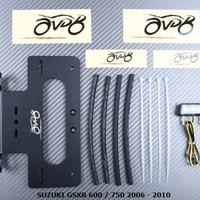 Portatarga AVDB SUZUKI GSXR 600 / 750 2006 - 2010