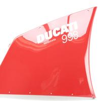 Carena laterale superiore destra rossa Ducati 998