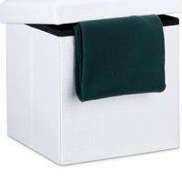 pouf contenitore pieghevole 