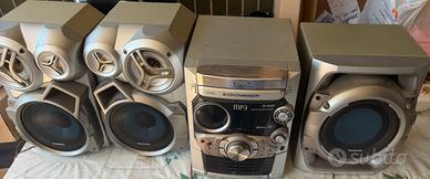 Stereo+casse panasonic