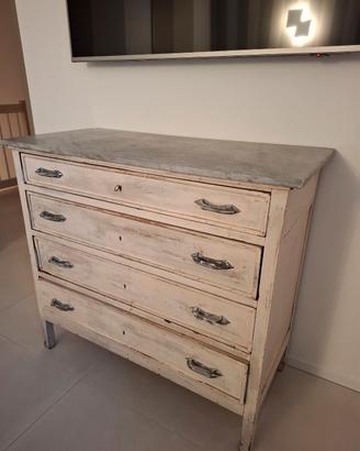cassettiera shabby 