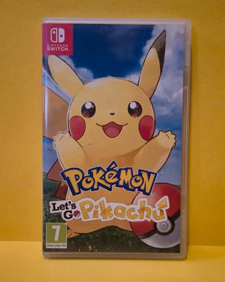 Pokemon Let's Go Pikachu Nintendo Switch