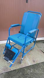 Sedia a rotelle + Comoda