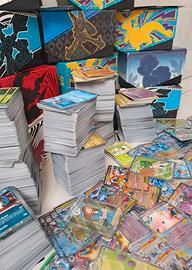 Lotto di 100 carte Pokémon Italiane Originali