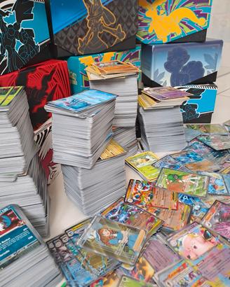 Lotto di 100 carte Pokémon Italiane Originali