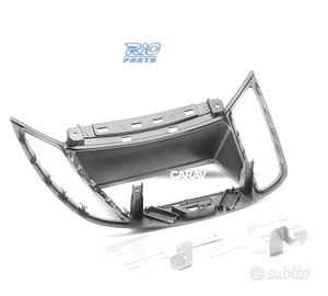 TELAIO NERO LUCIDO RADIO 2-DIN PER FORD C-MAX KUGA