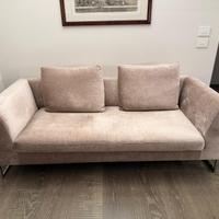 Divano Planet 016 rivestito di Velluto Cod. 3740