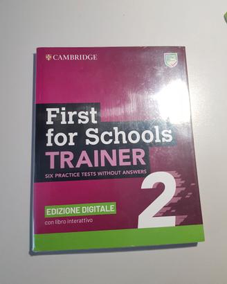 FIRST FOR SCHOOLS TRAINER - ED. DIGITALE