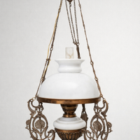 Lampadario antico a sospensione XIX - XX secolo