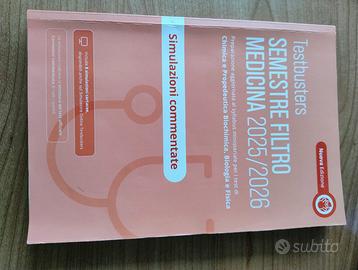 Testbusters. Ammissione a Medicina 2025-2026